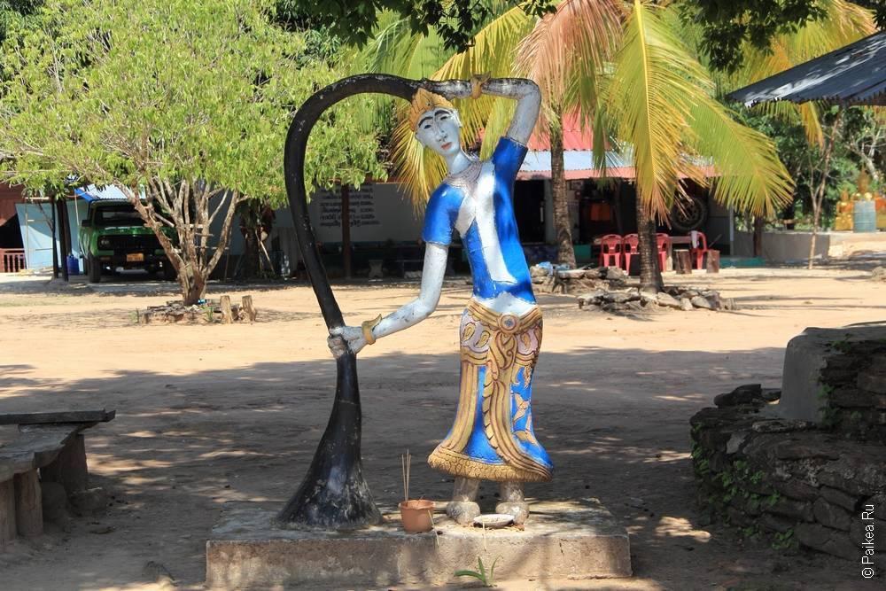 Лаос - Паксе - Достопримечательности за городом (Laos - Pakse - Off the city attractions)