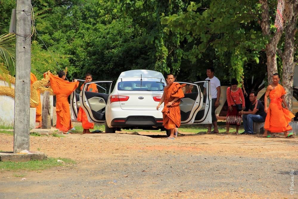 Лаос - Паксе - Достопримечательности за городом (Laos - Pakse - Off the city attractions)