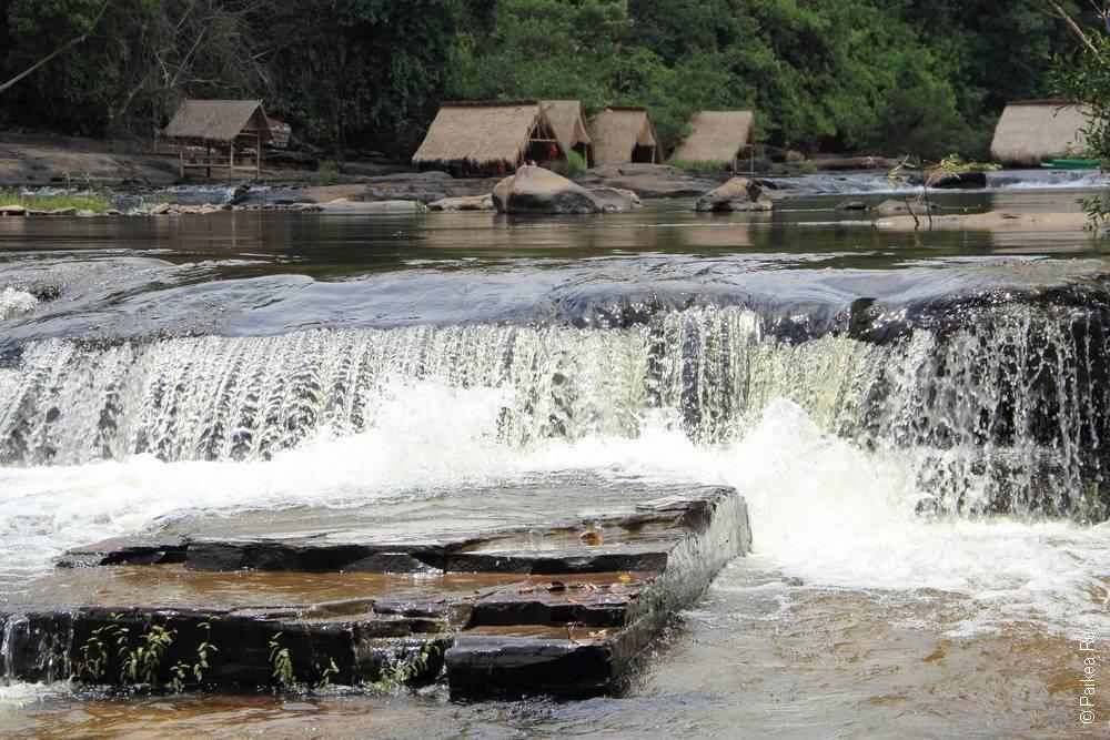 Лаос - Паксе - Достопримечательности за городом (Laos - Pakse - Off the city attractions)