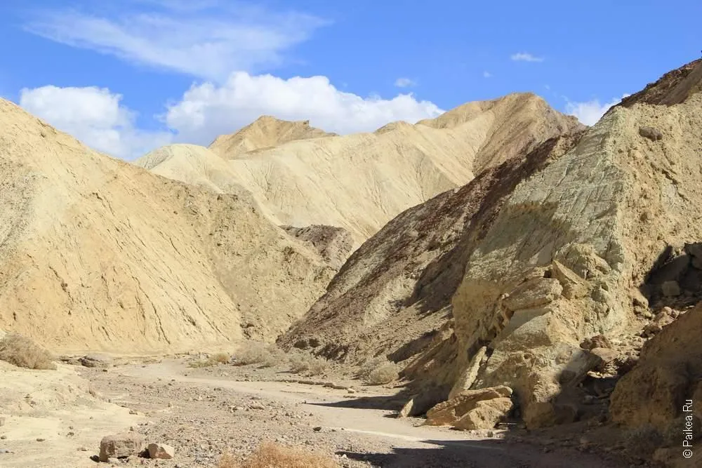 Золотой каньон, Долина Смерти, США (Death Valley, USA)