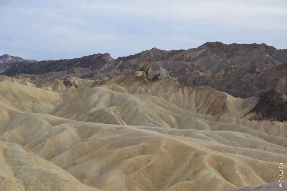 Забриски пойнт, Долина Смерти, США (Death Valley, USA)
