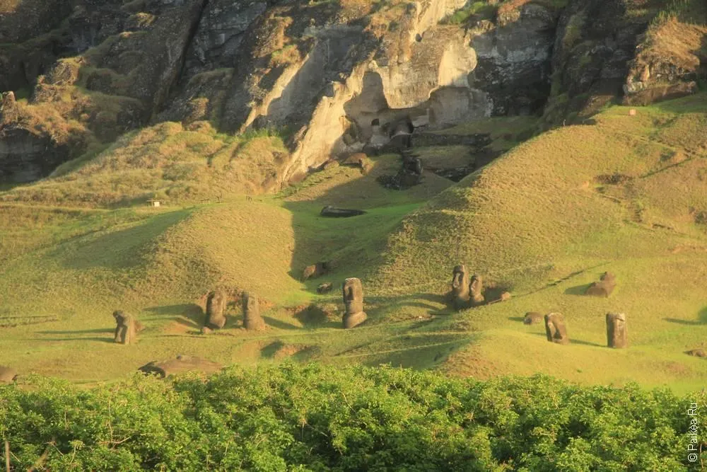 Рано Рараку, Остров Пасхи (Ranu Raraku, Easter island)