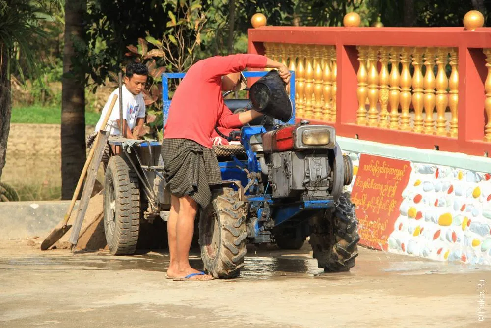 Сипо, Мьянма/Бирма (Hsipaw, Myanmar/Burma) 4 сипо трактор