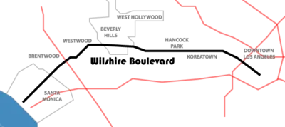 Бульвар Уилшир (Wilshire Boulevard)