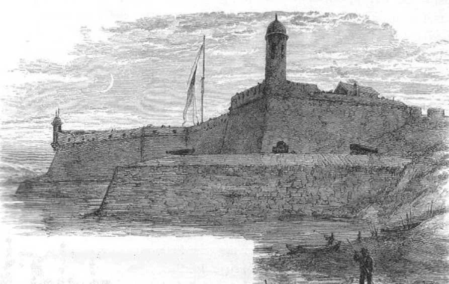 Castillo-de-San-Marcos рисунок