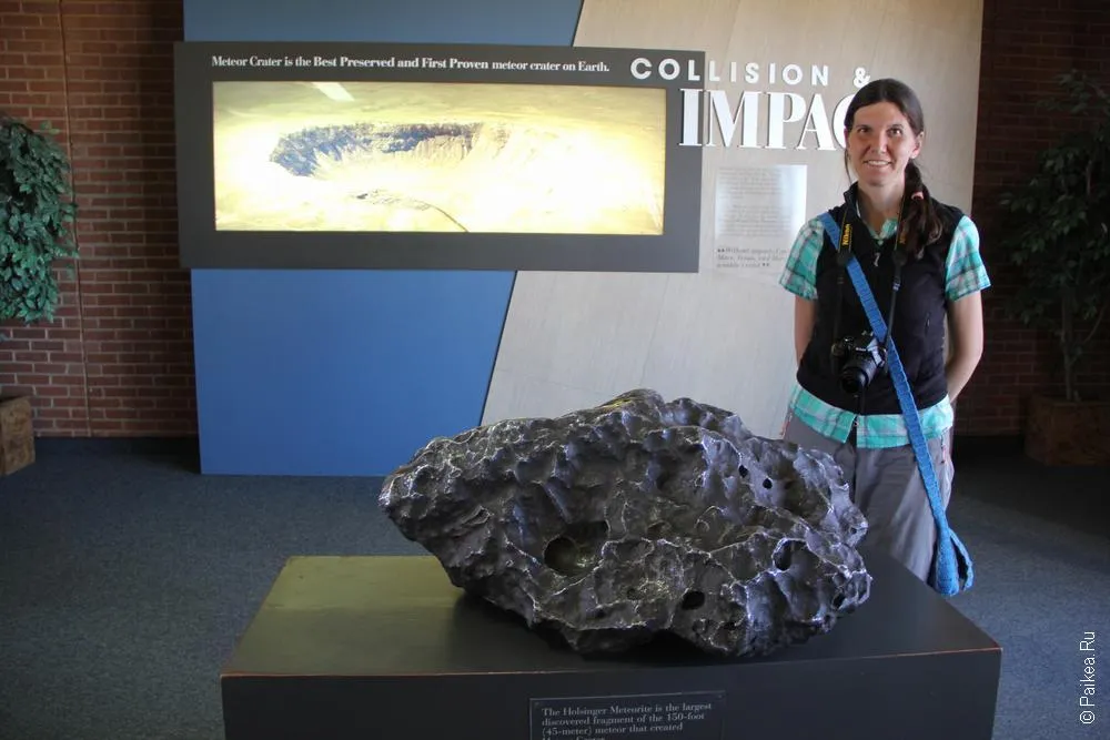 аризонский метеоритный кратер сша / meteor crater 11