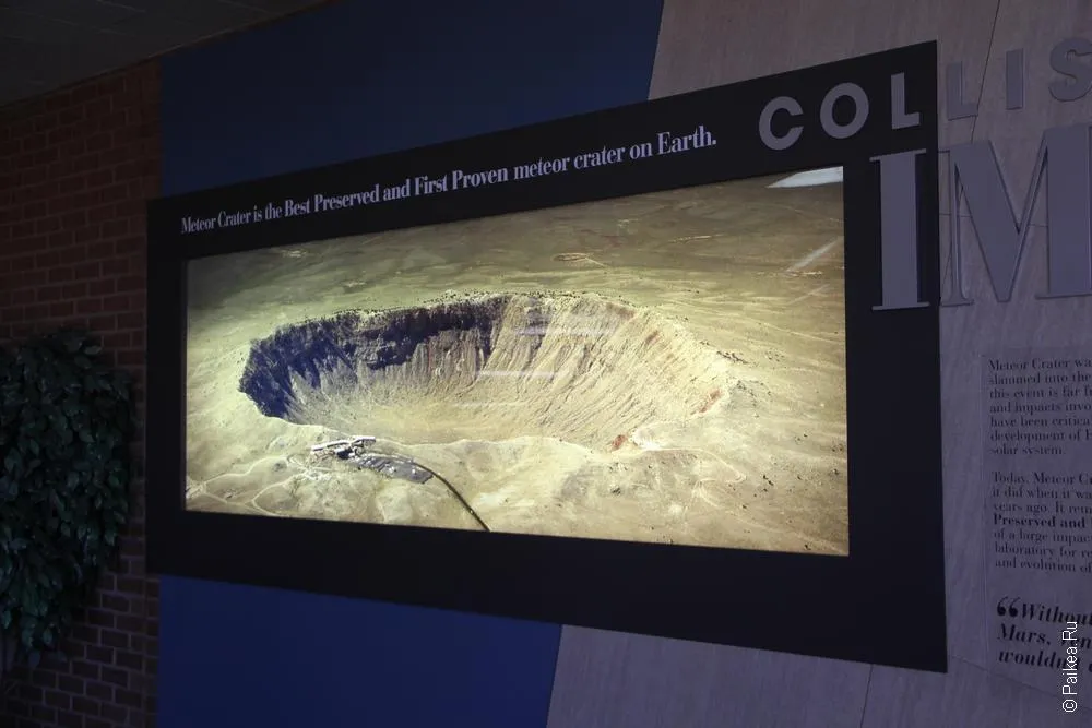 аризонский метеоритный кратер сша / meteor crater 12