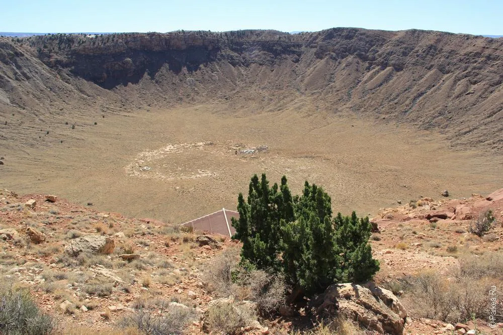 аризонский метеоритный кратер сша / meteor crater 32