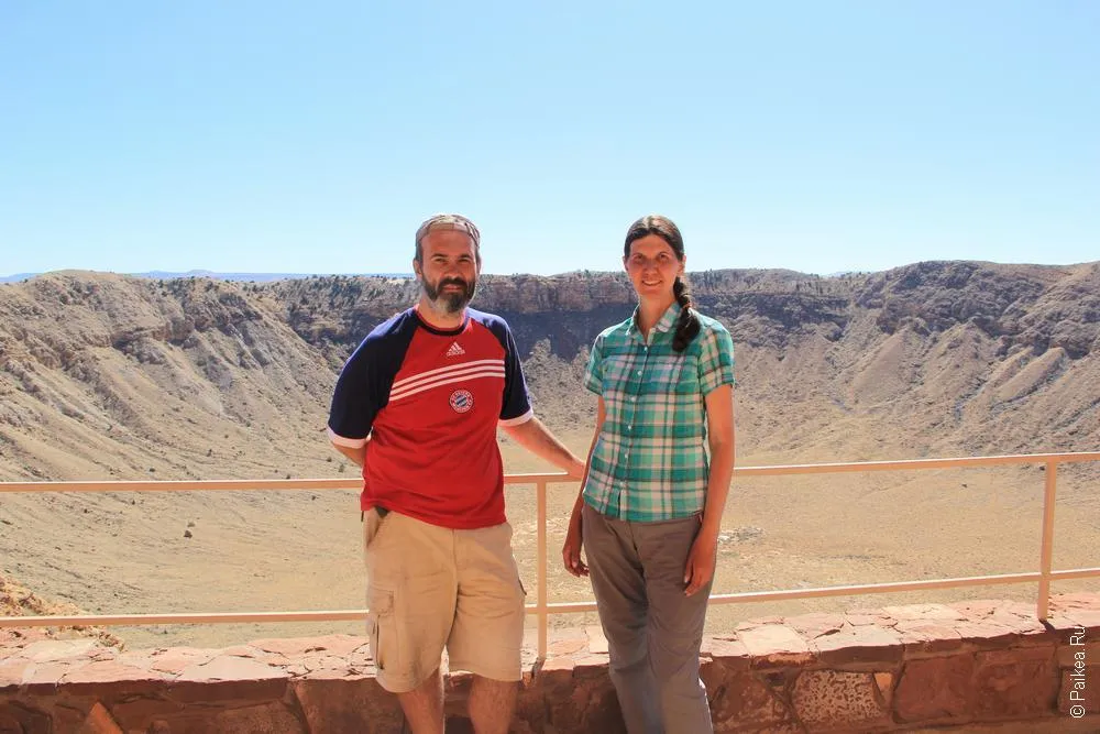 аризонский метеоритный кратер сша / meteor crater 34