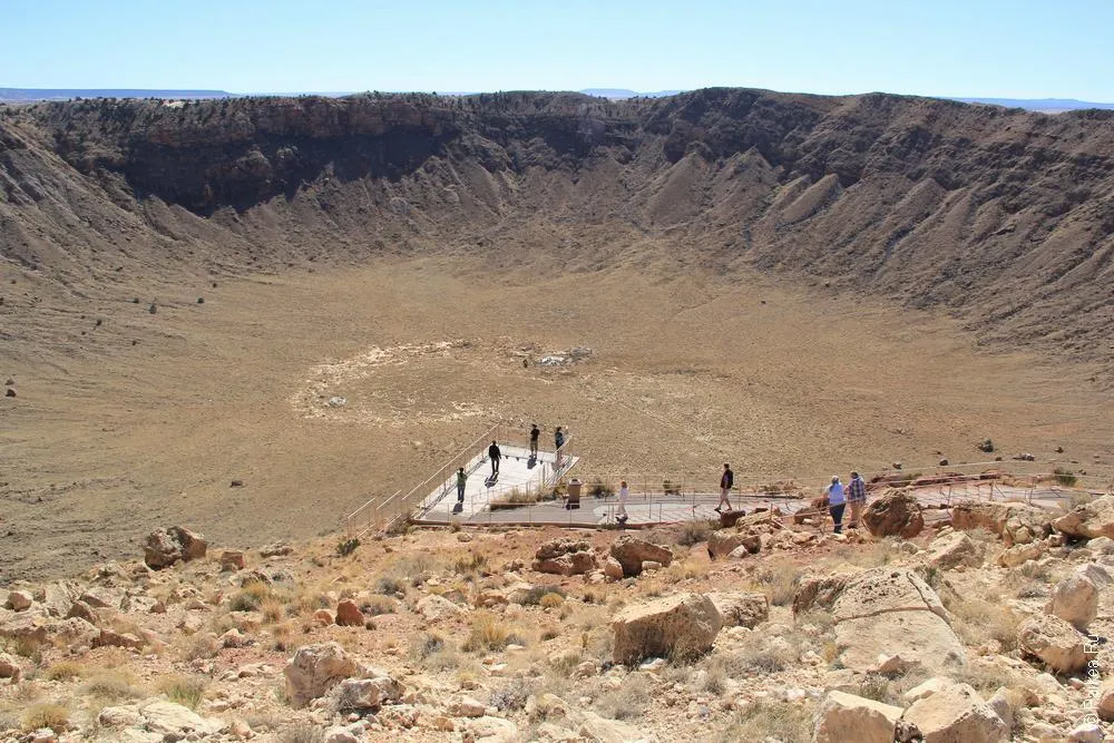 аризонский метеоритный кратер сша / meteor crater 59