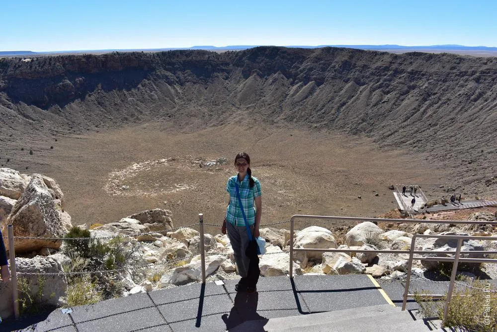 аризонский метеоритный кратер сша / meteor crater 61