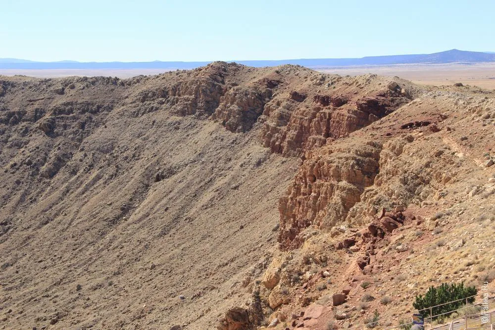 аризонский метеоритный кратер сша / meteor crater 74