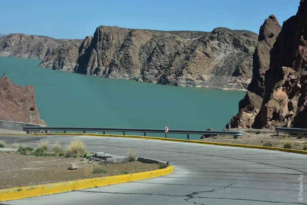 плотина флорентино амегино / dique florentino ameghino dam 2