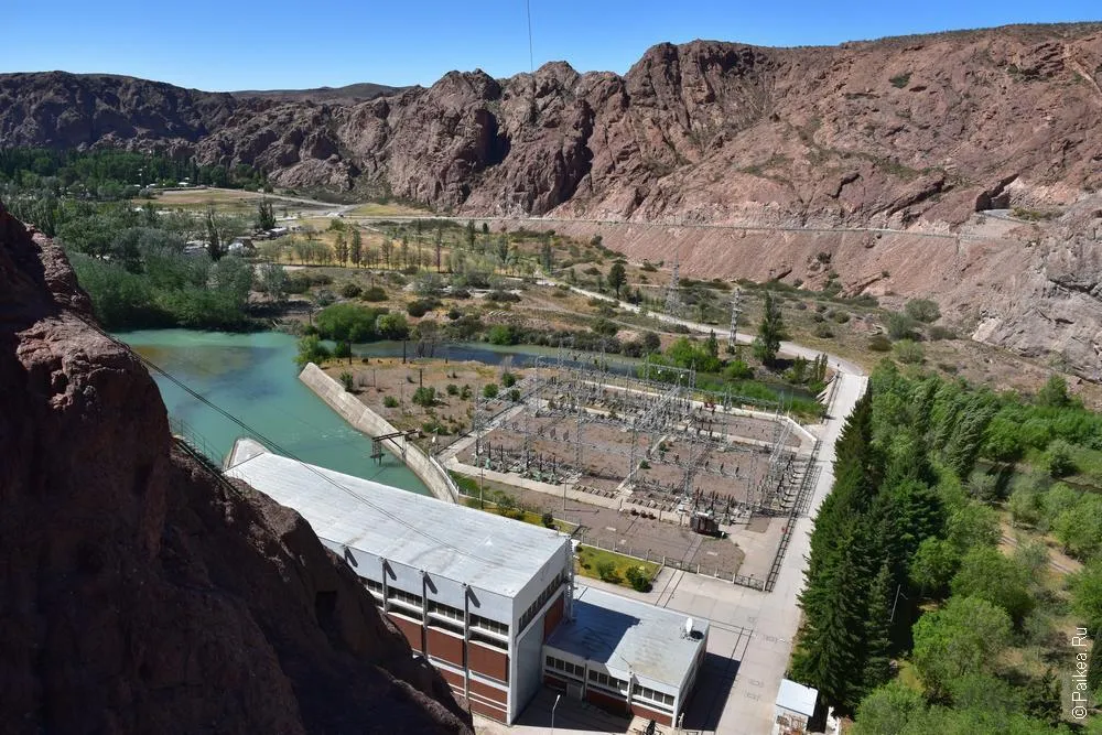 плотина флорентино амегино / dique florentino ameghino dam 3